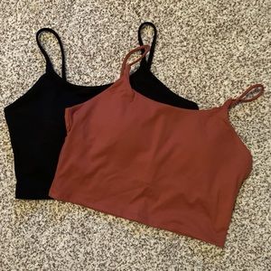 NWT! Longline Sports Bras / Cropped Camis